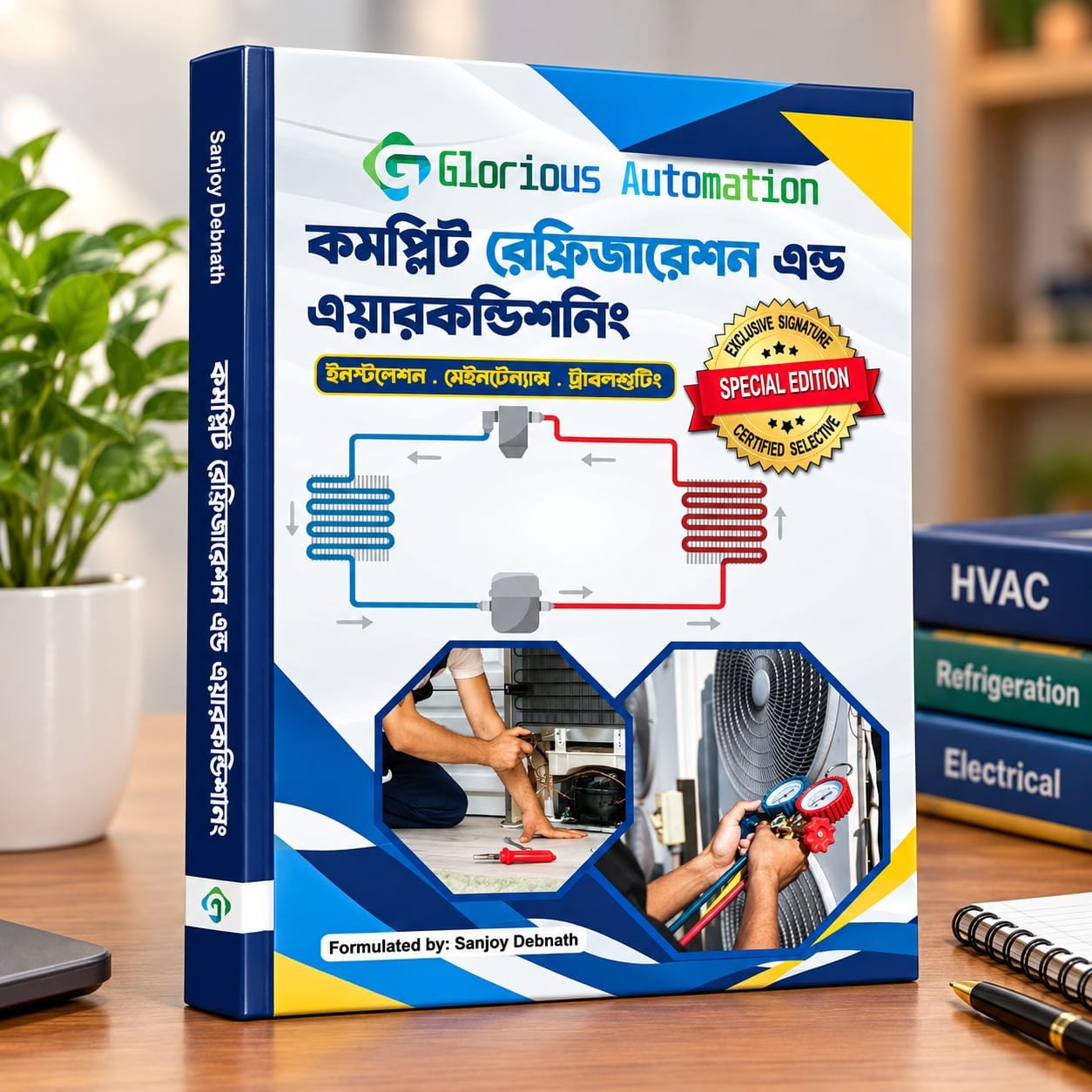 ইন্ডাস্ট্রিয়াল মোটর কন্ট্রোলিং ও স্টার্টার ডিজাইনের বই banner